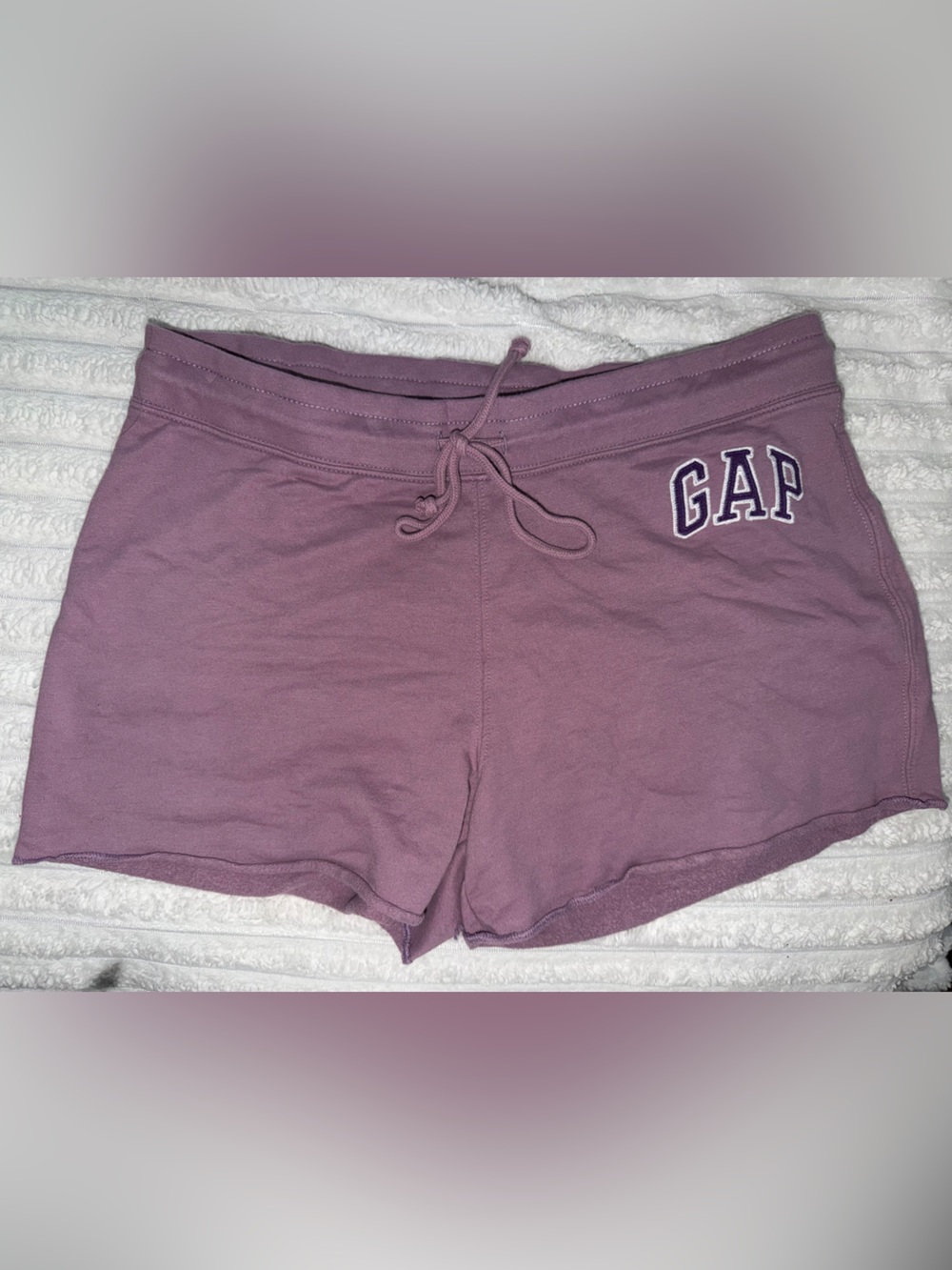 GAP Lavender Drawstring Athletic Shorts